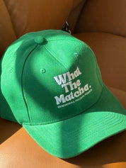 What The Matcha Text Cap