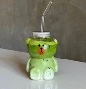 What The Matcha Teddy Bear Cup