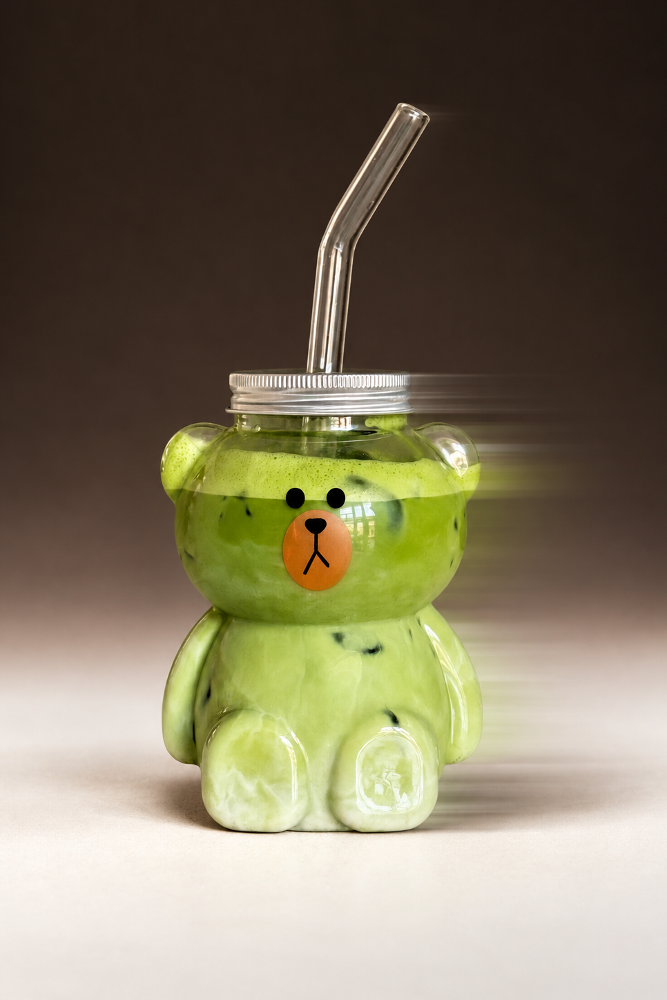 What The Matcha Teddy Bear Cup